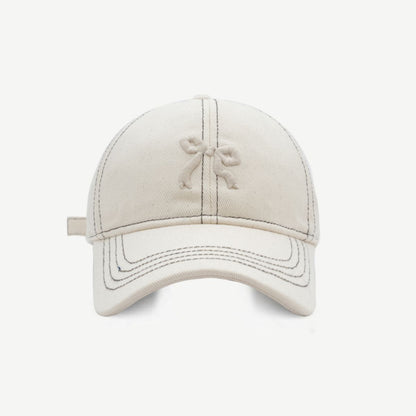 Dainty Bow Baseball Hat