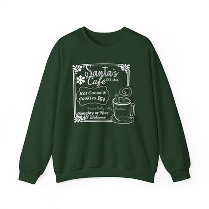 Santa's Cafe Unisex Sweatshirt