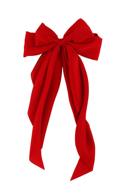 Big Ribbon Bow Hair Pin