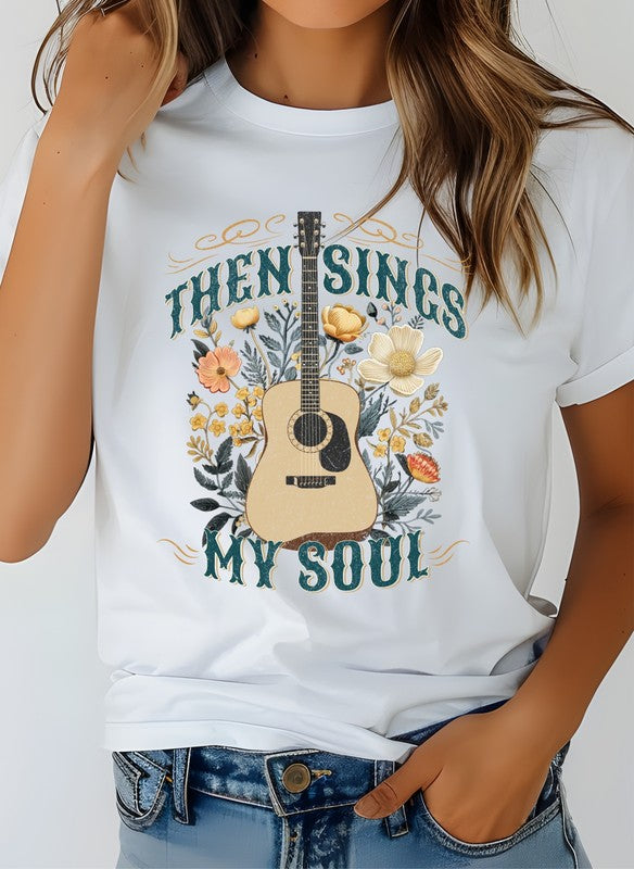 Then Sings My Soul Comfort Color Top Plus