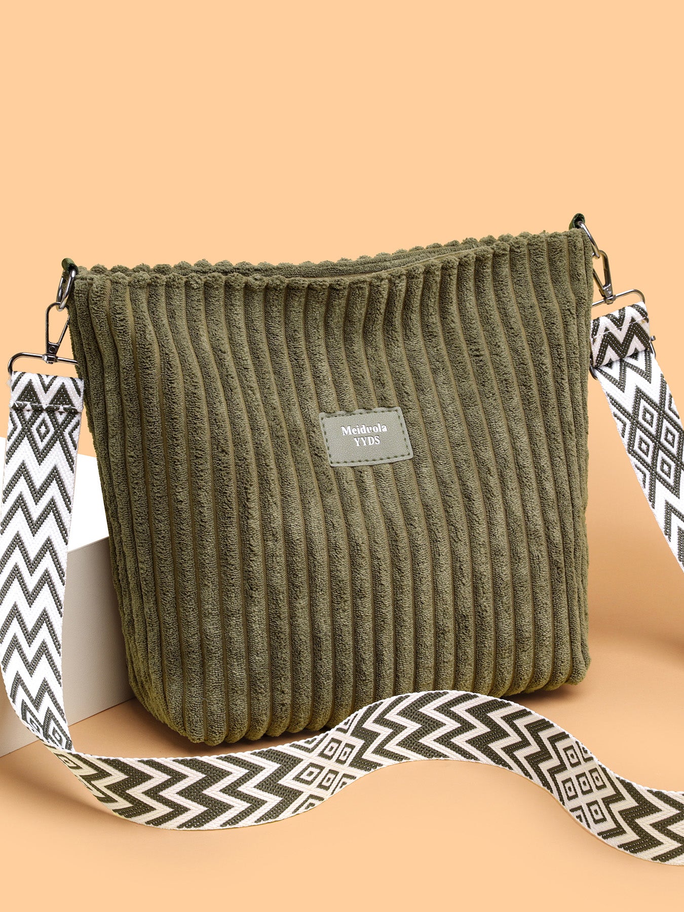 McCall Corduroy Crossbody with Removable Strap