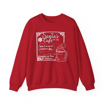 Santa's Cafe Unisex Sweatshirt