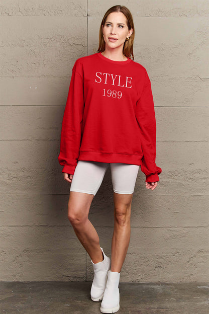 1989 Graphic Crewneck Sweatshirt