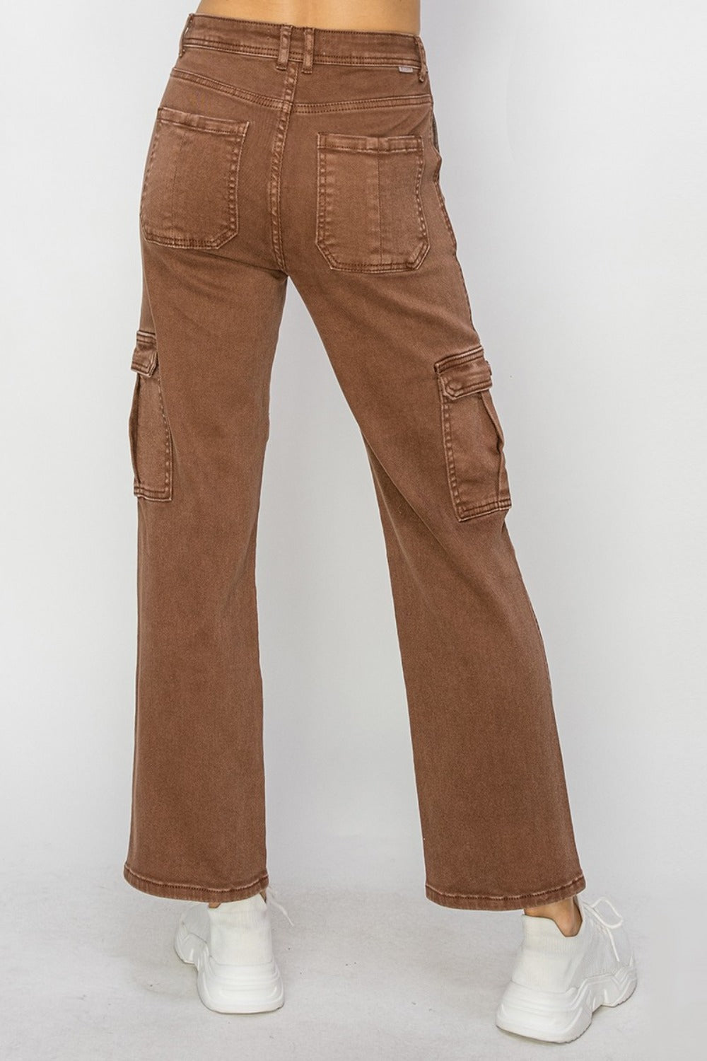 Ashlynn High Rise Cargo Jeans