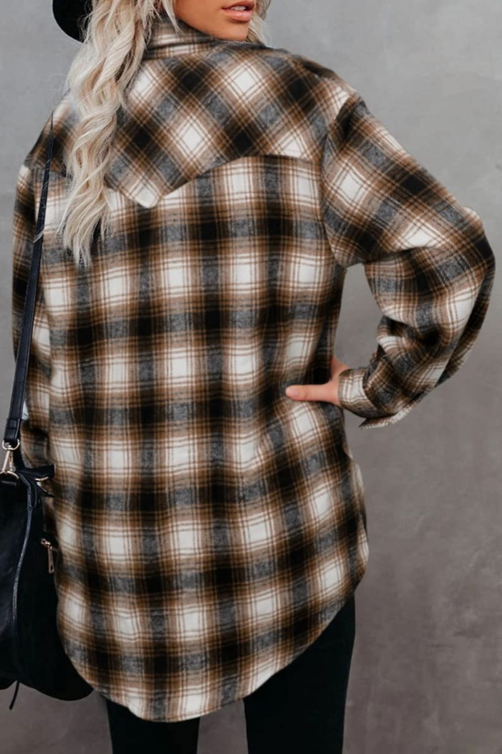 Lisa Flannel Top