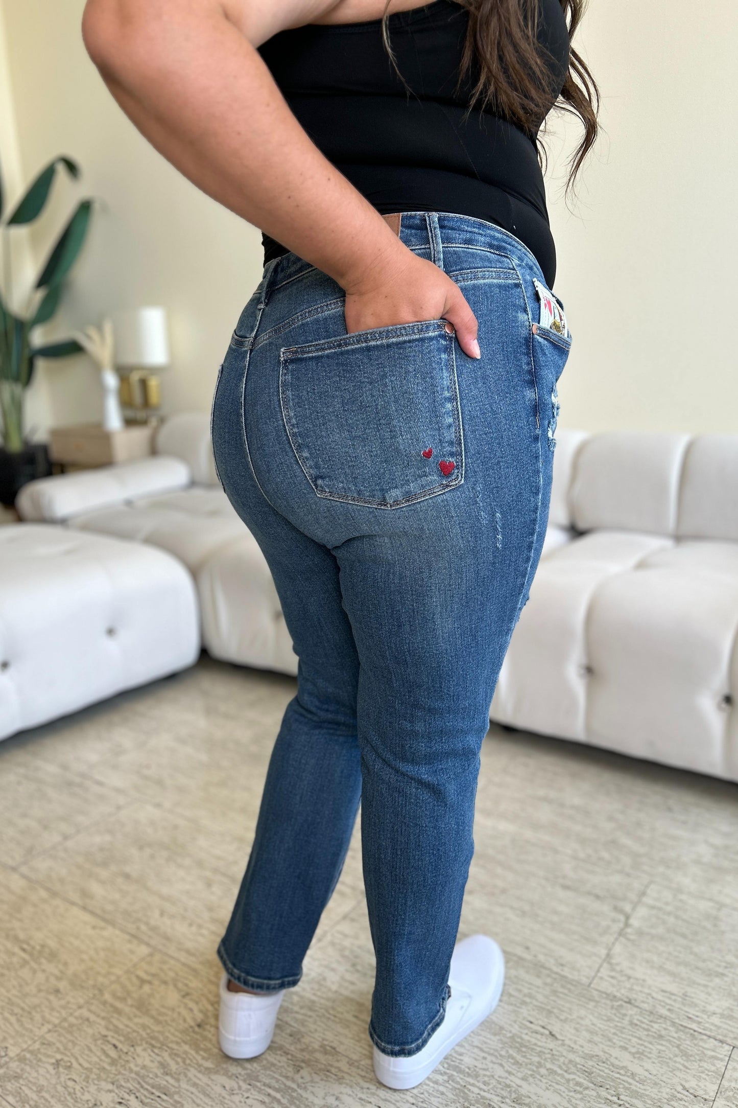 Queen of Hearts Jeans