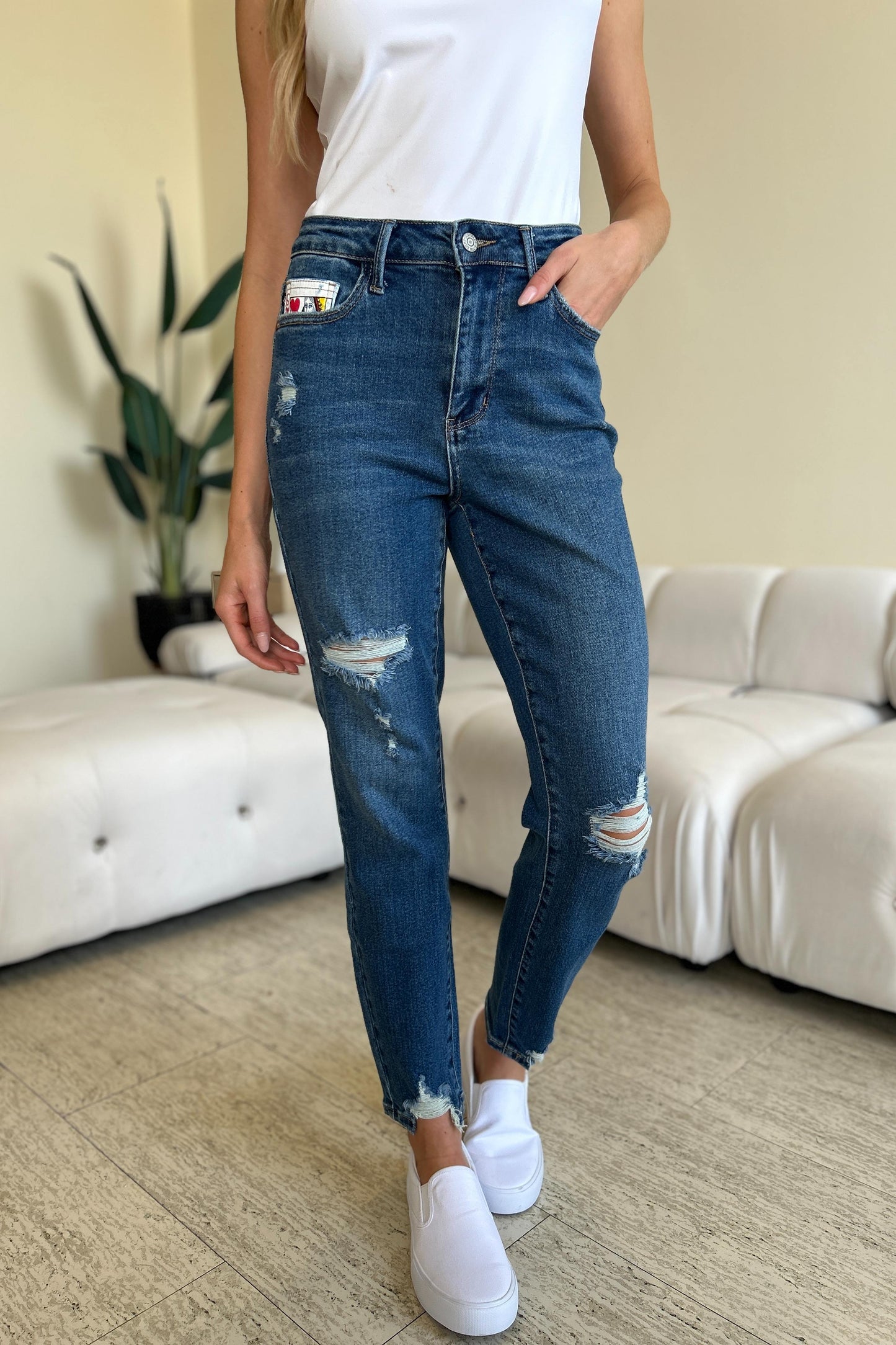 Queen of Hearts Jeans