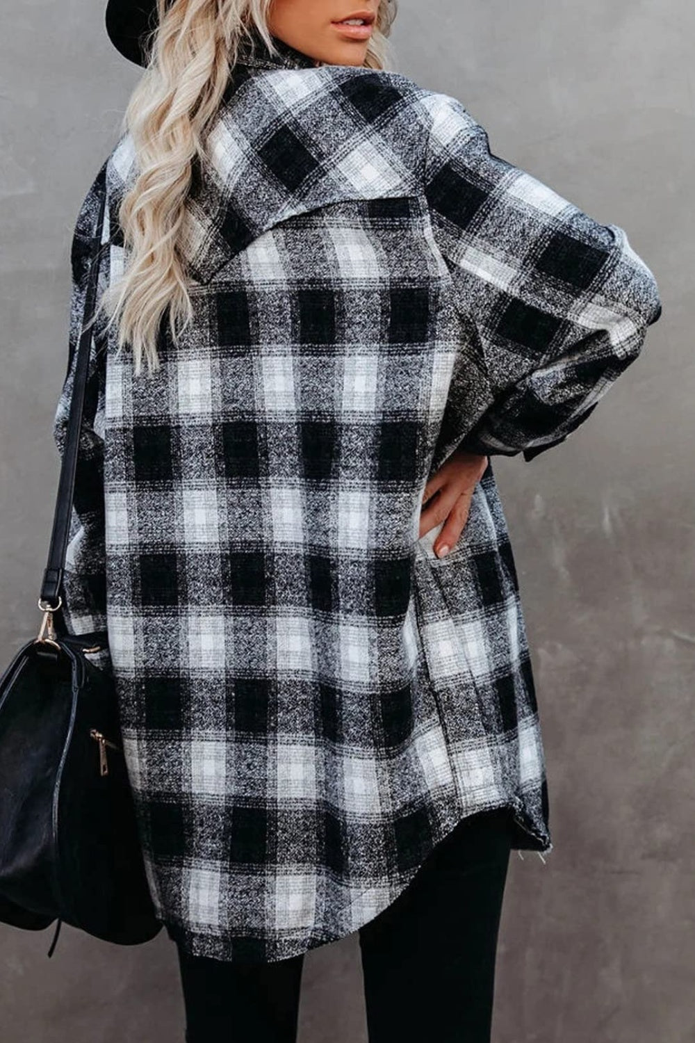 Lisa Flannel Top