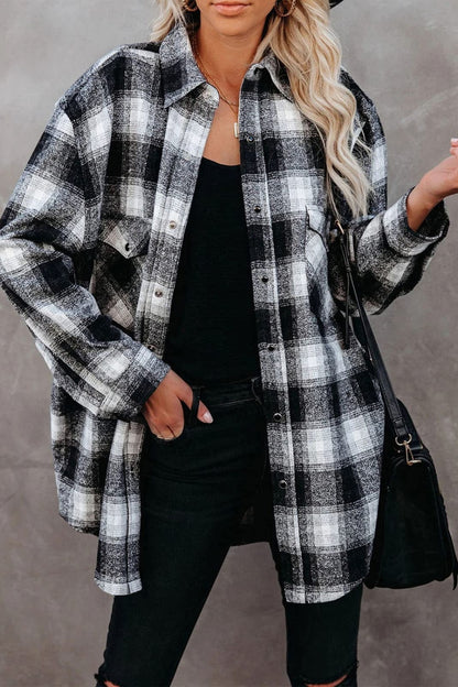 Lisa Flannel Top