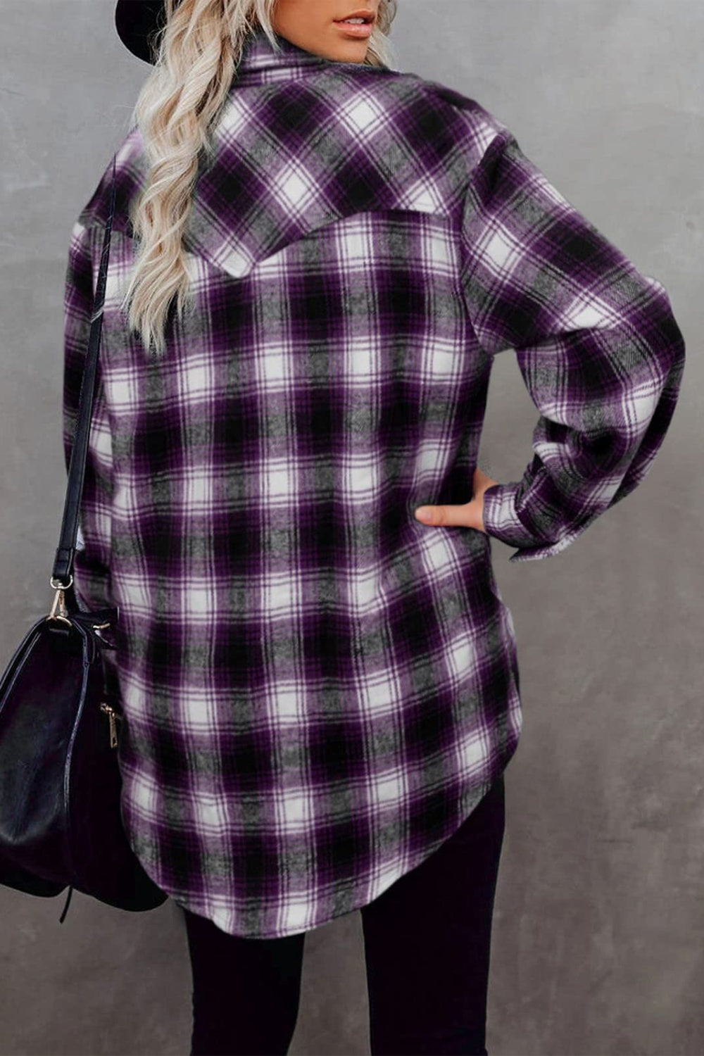 Lisa Flannel Top