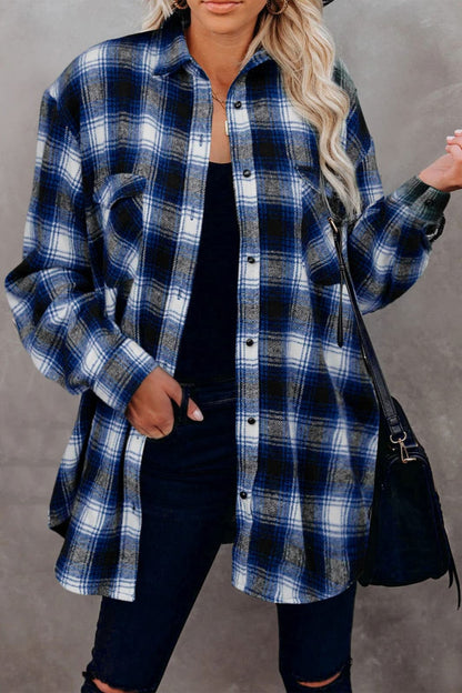 Lisa Flannel Top