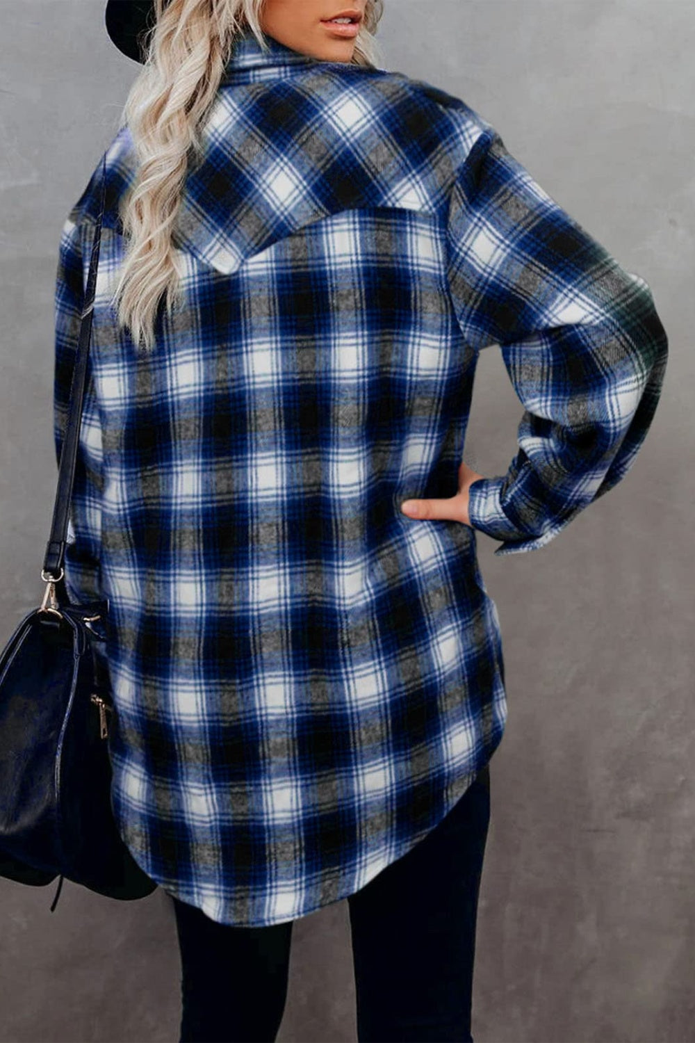 Lisa Flannel Top