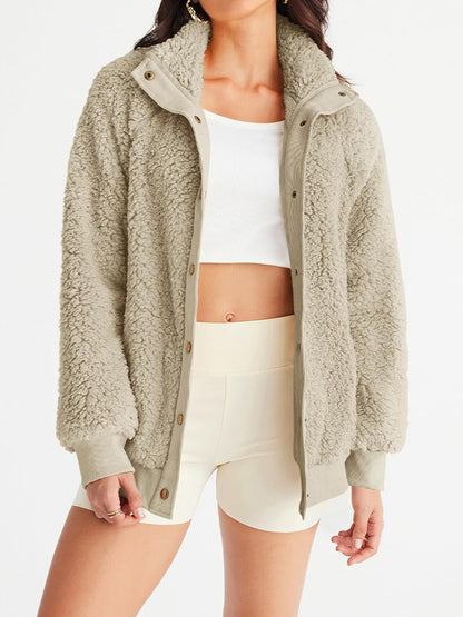 Amy Teddy Long Sleeve Jacket