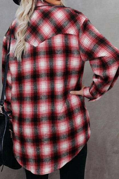 Lisa Flannel Top