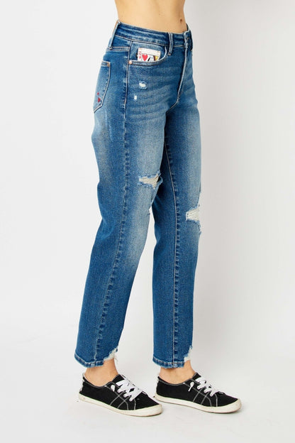 Queen of Hearts Jeans