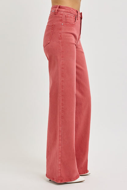 Mistletoe High Rise Wide Leg Jeans